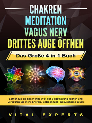 cover image of CHAKREN | MEDITATION | VAGUS NERV | DRITTES AUGE ÖFFNEN--Das Große 4 in 1 Buch